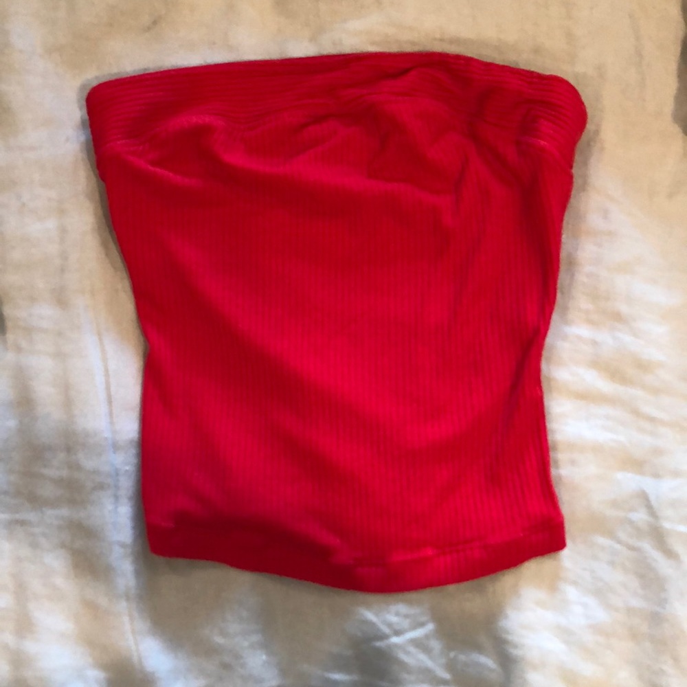 Cropped tube top